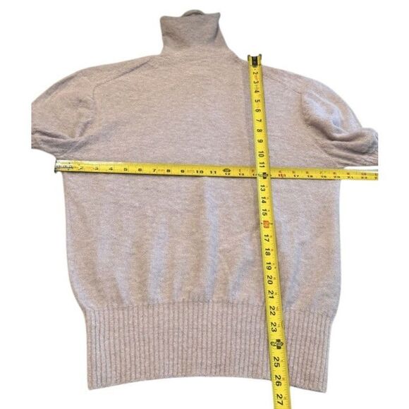 Lemaire Womens Alpaca Mohair Blend Turtleneck Mohair Sweater Size Medium - Picture 16 of 16